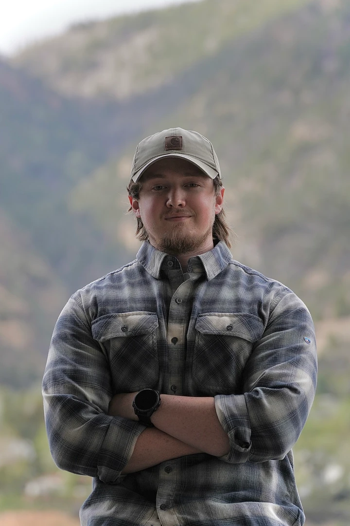 Jacob Zook, founder of High Country Analytics, photographed in Glenwood Springs
